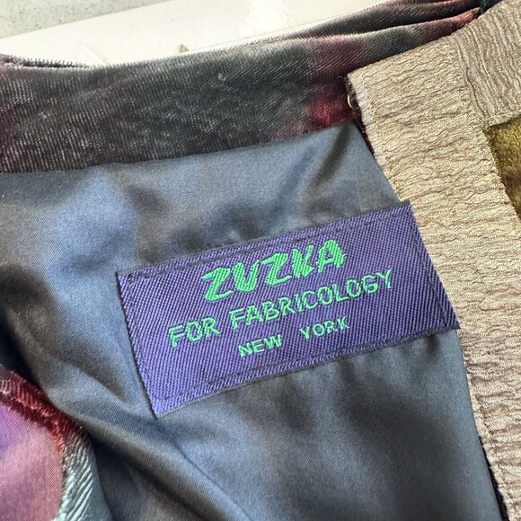 Womens Patchwork Kimono Jacket Multicolor Zuzka For Fabricology New York - Picture 4 of 13